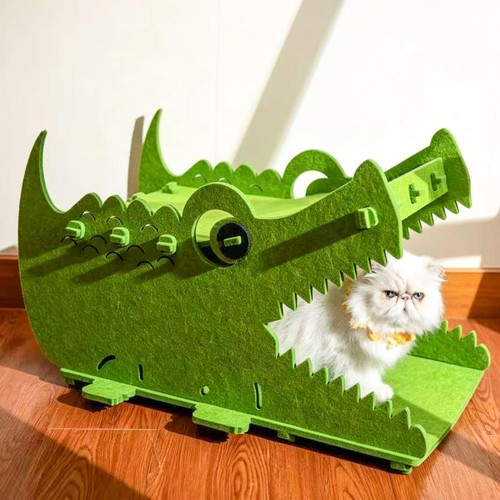 Thickened felt cat - cat, bed