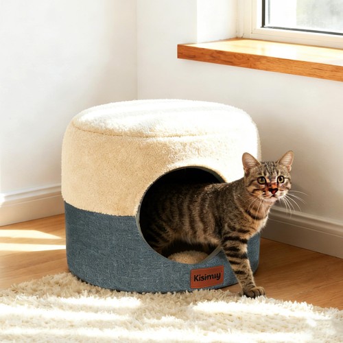 Foldable cat bed cave - cat,